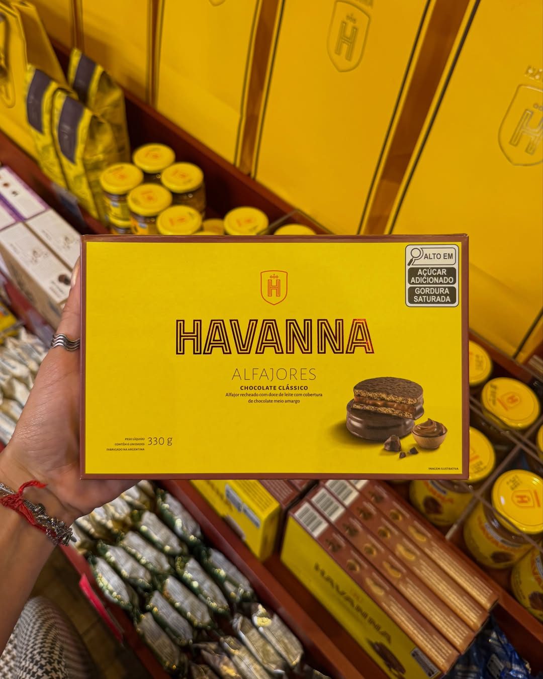Caixa de alfajores Havanna